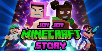 A Minecraft Story for Kids: Learning to Share and Be a Good Friend | Joy Joy World Adventure