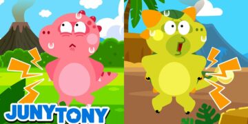 🦖 Baby Dinos Need to Poo 💩 — Funny & Educational Dinosaur Song for Kids