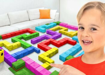 Mike, Alice and Nicole Funny Escape Adventure | Board Gamel Fun for Kids | Exciting Kids Video